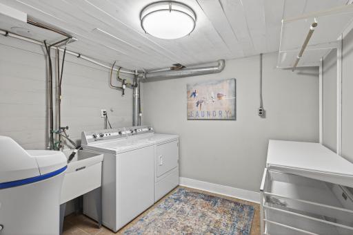 Laundry room downstairs