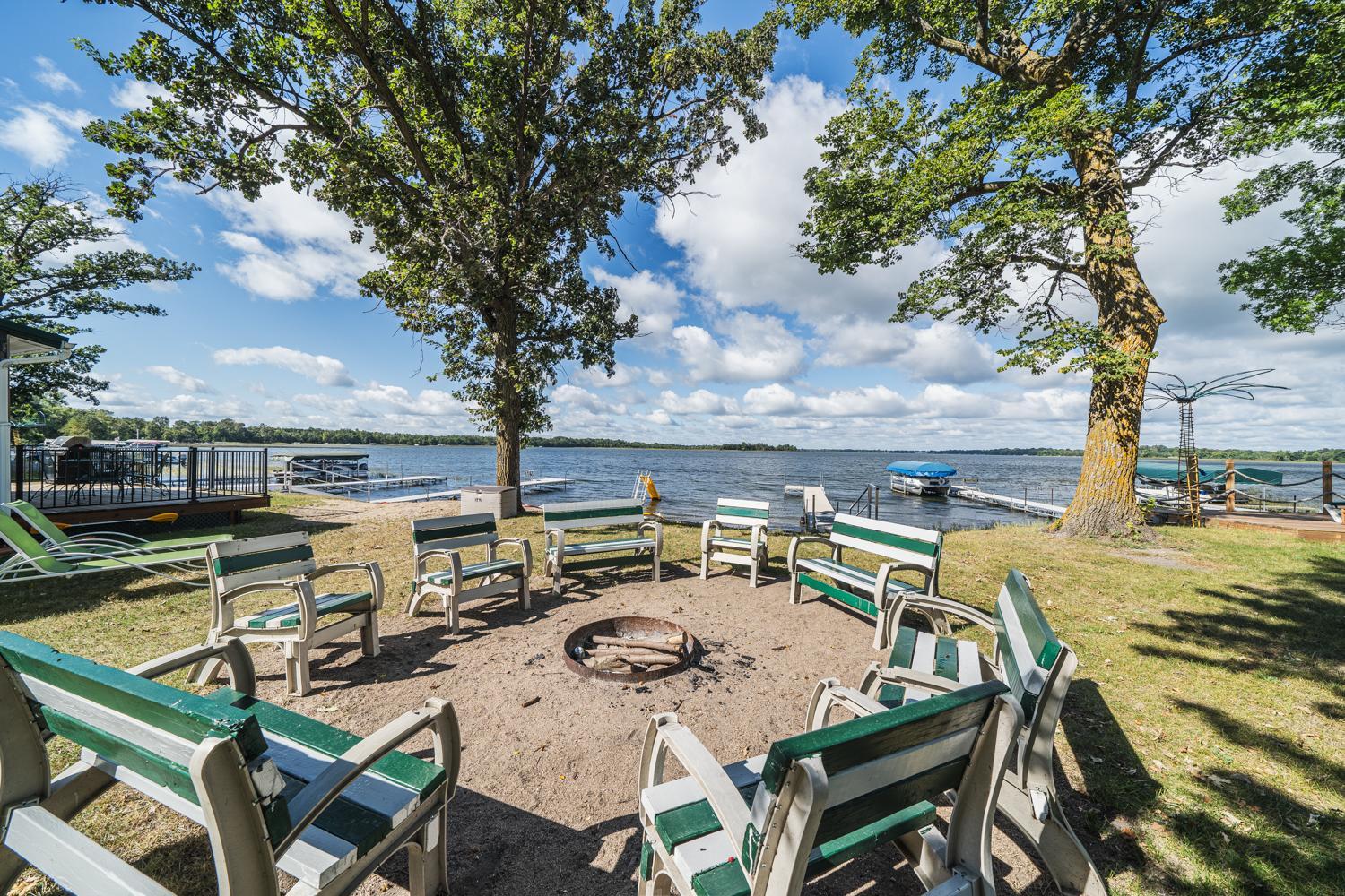 community fire pit