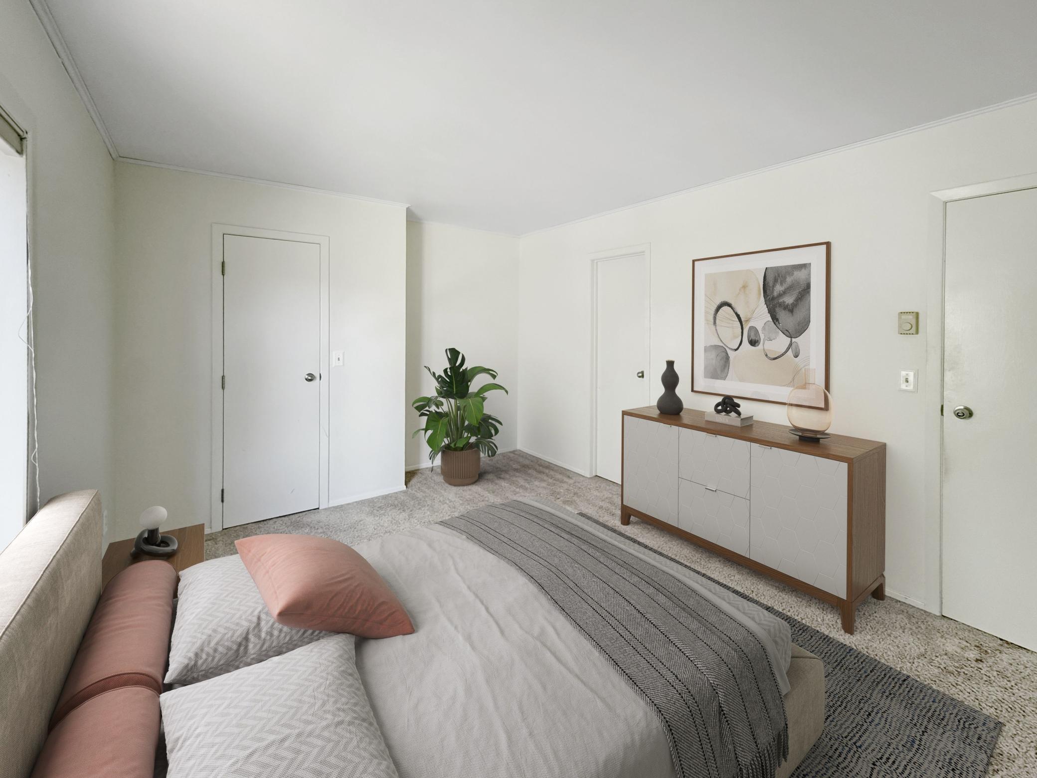 Bedroom 1- Virtually Staged