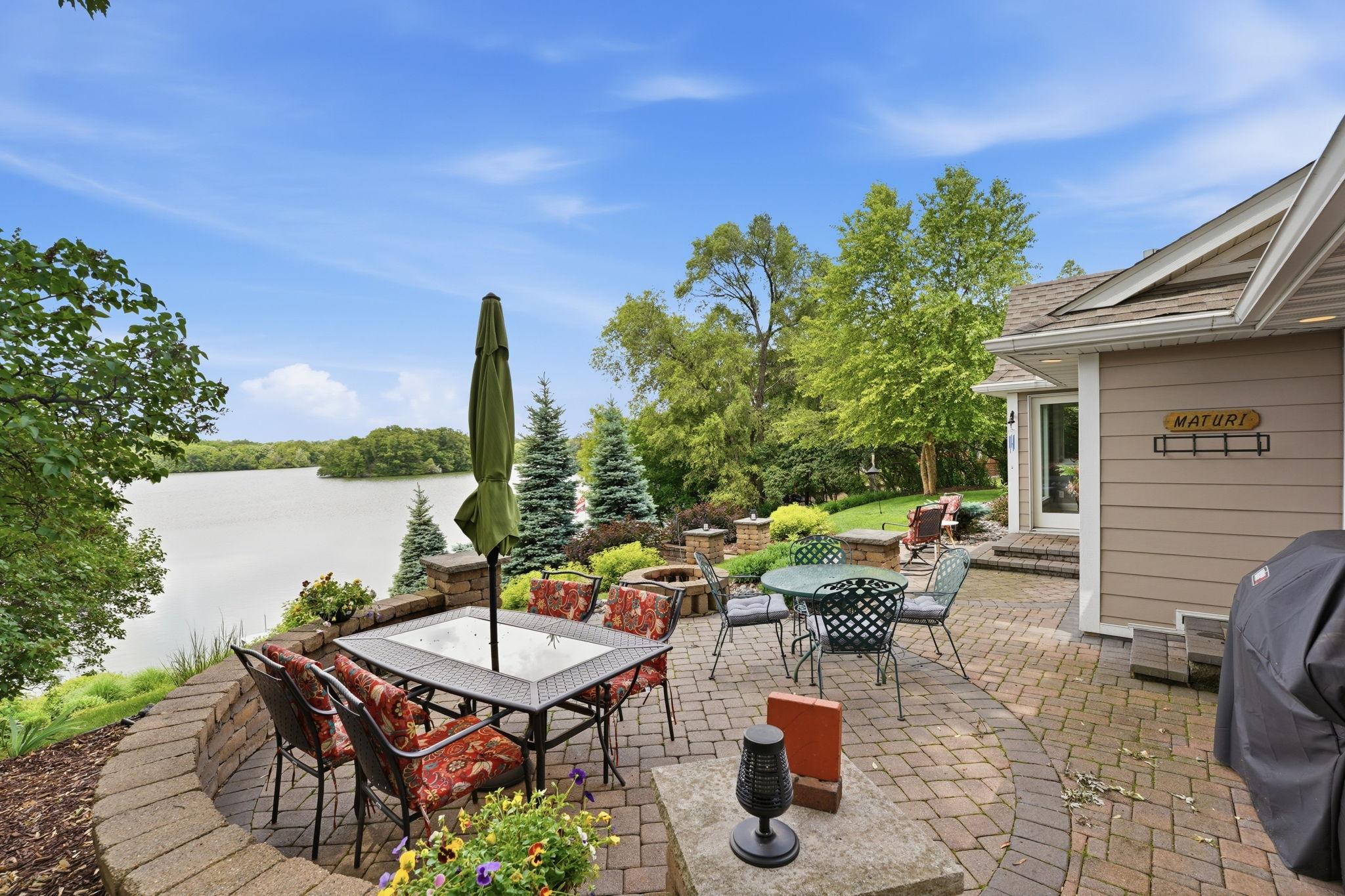 Imagine relaxing nights on the patio