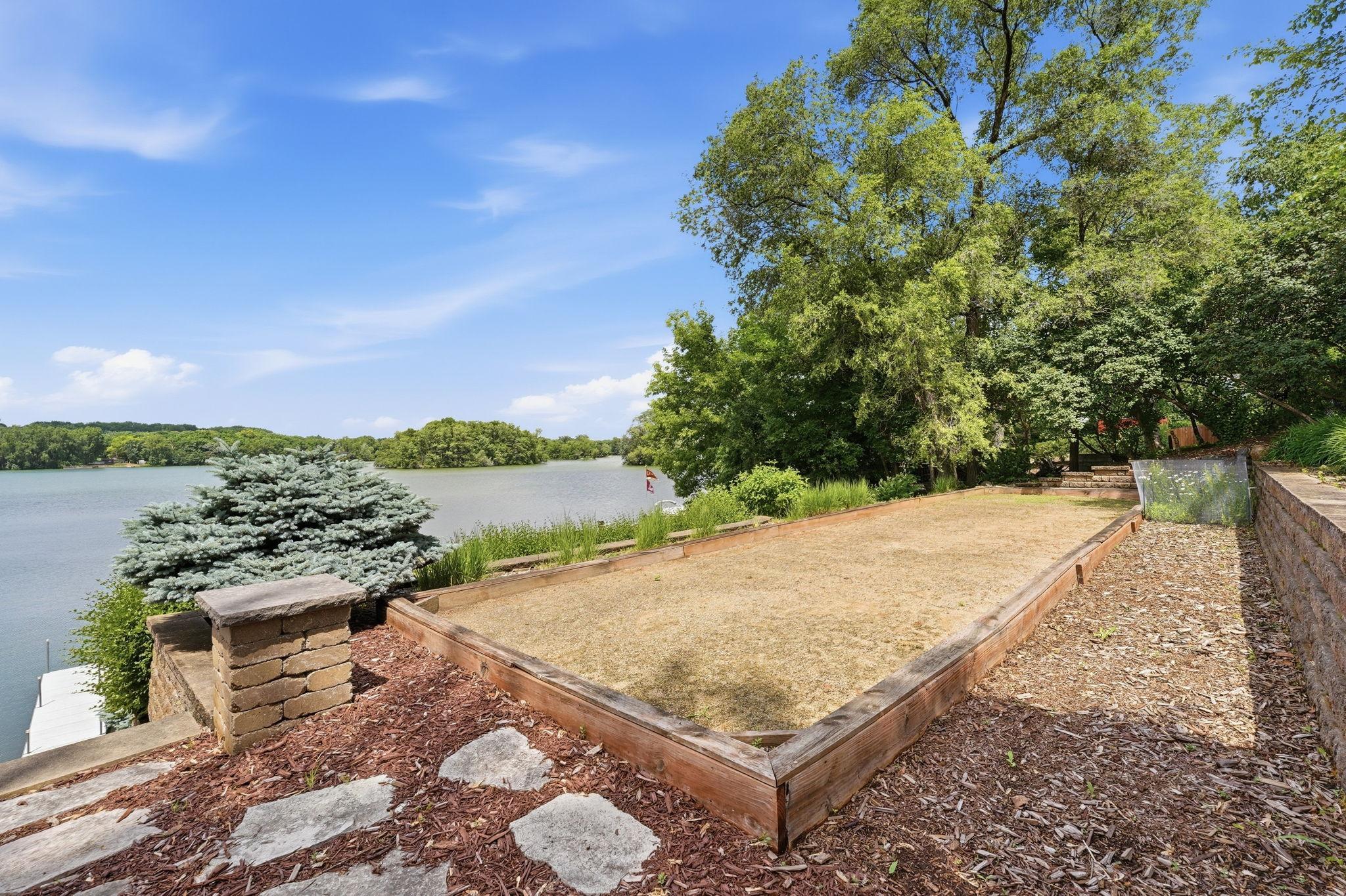 Entertain on your bocce ball court