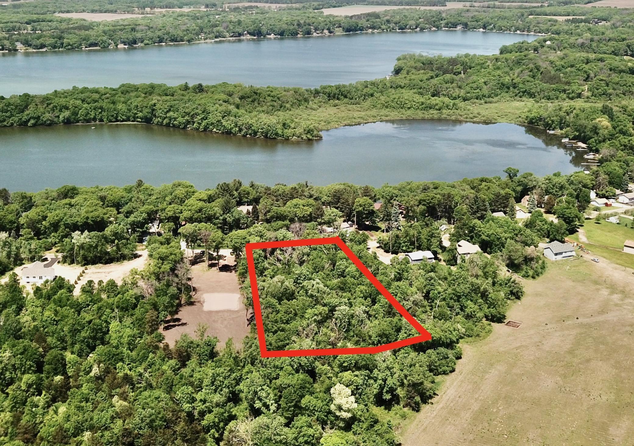 Wooded Lot w/ Views of Rush Lake