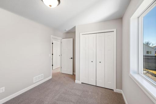 Bedroom - photo of model home of the same floorplan. Selections may be different.