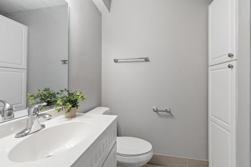 Bedroom 1 offers 2 closets and private full bathroom