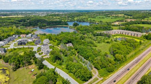 A portion of the original land was purchased to extend a neighborhood road to Pike Lake Trail, adding another layer of possibility to the site.