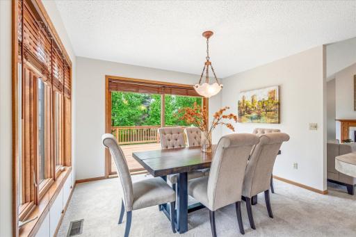Formal dining space for those formal occasions