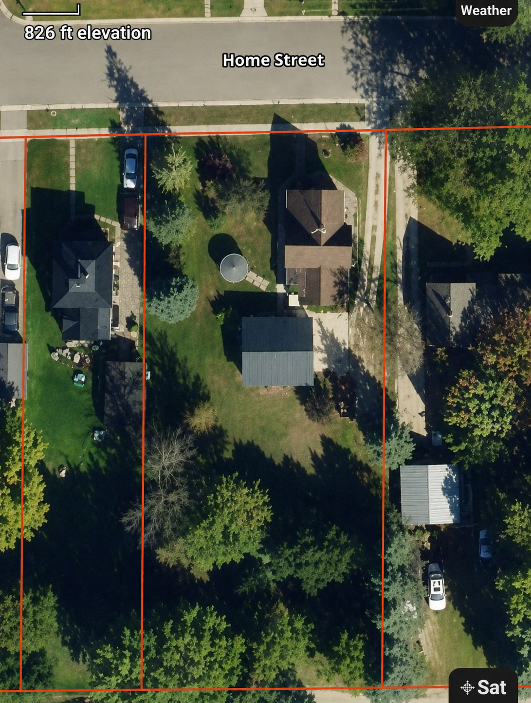 Arial Lot View