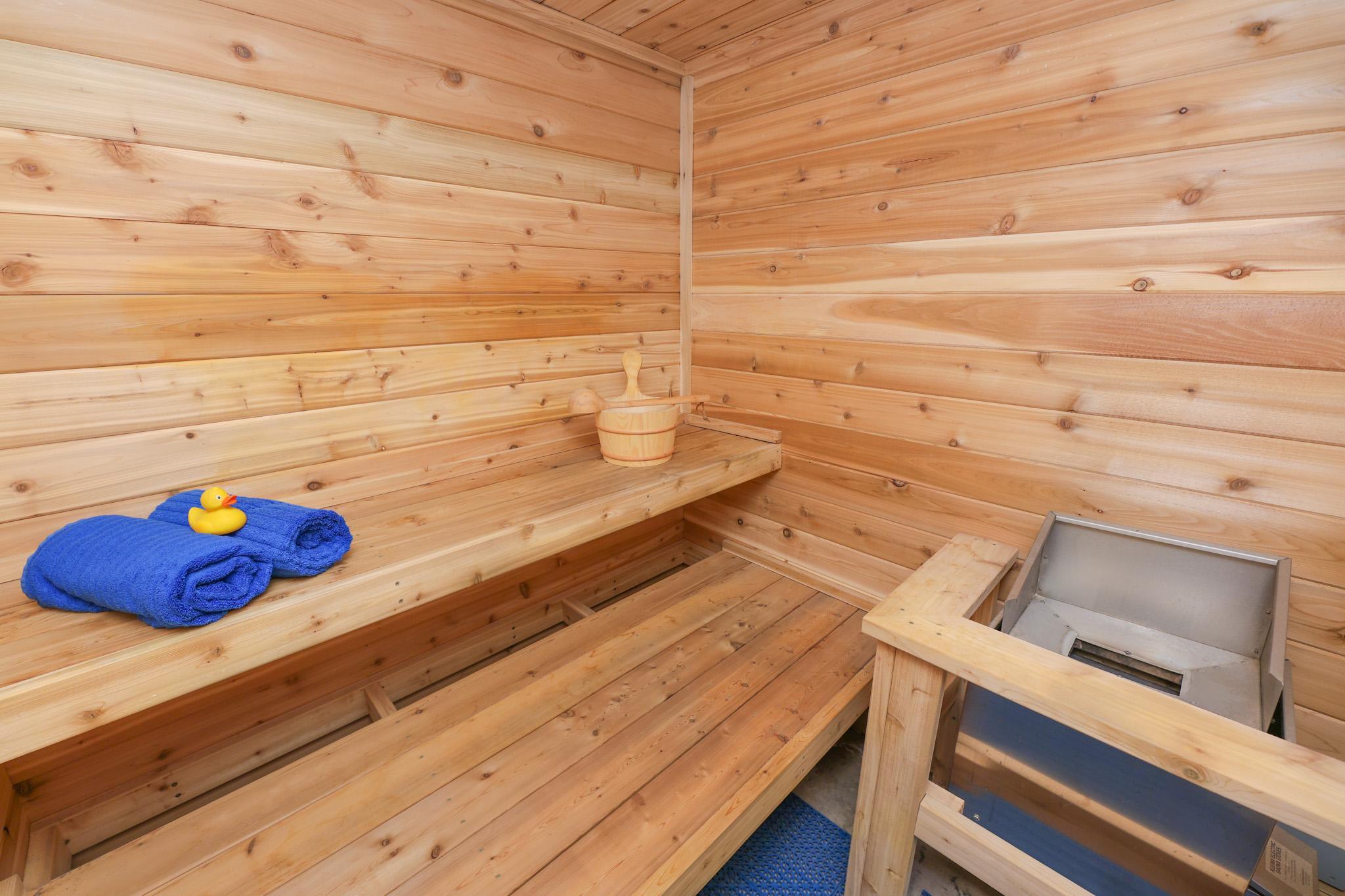 Lower Level Bathroom | Sauna