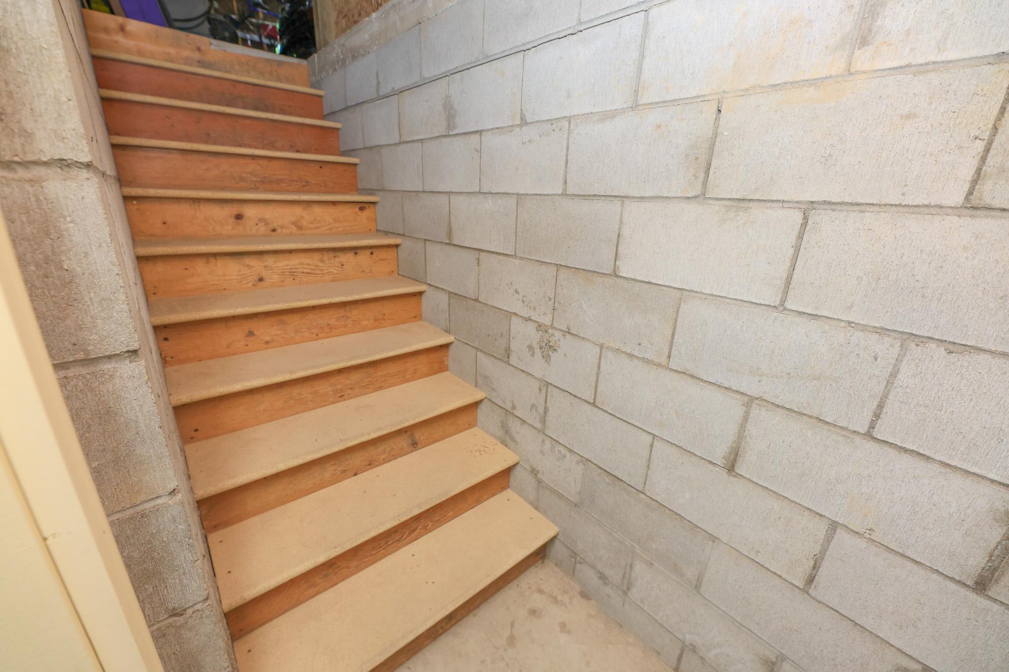 Steps to Garage
