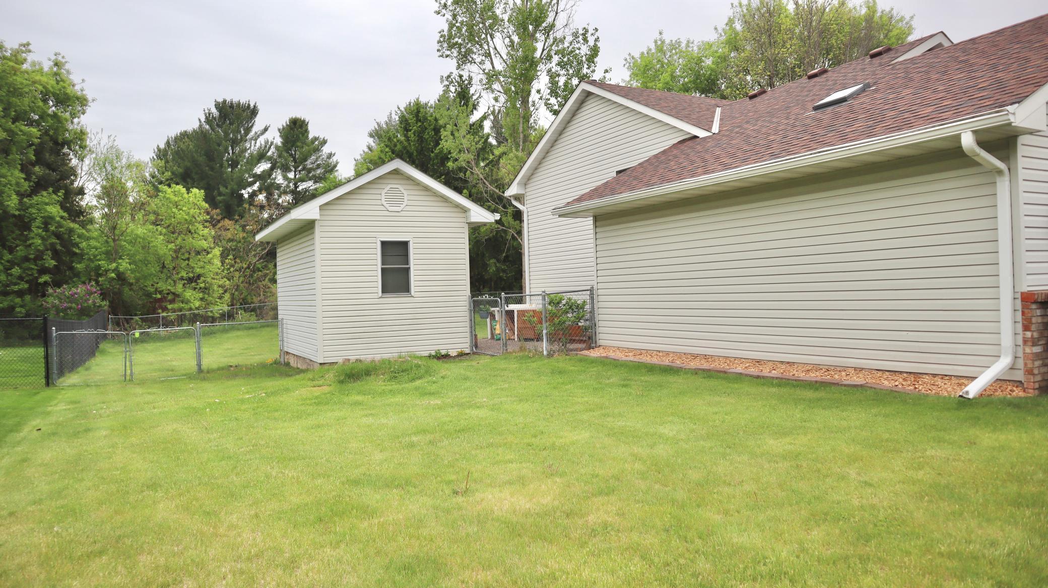 side of the house