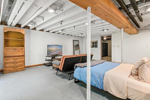 Lower Level Flex Room - Used as Bedroom
