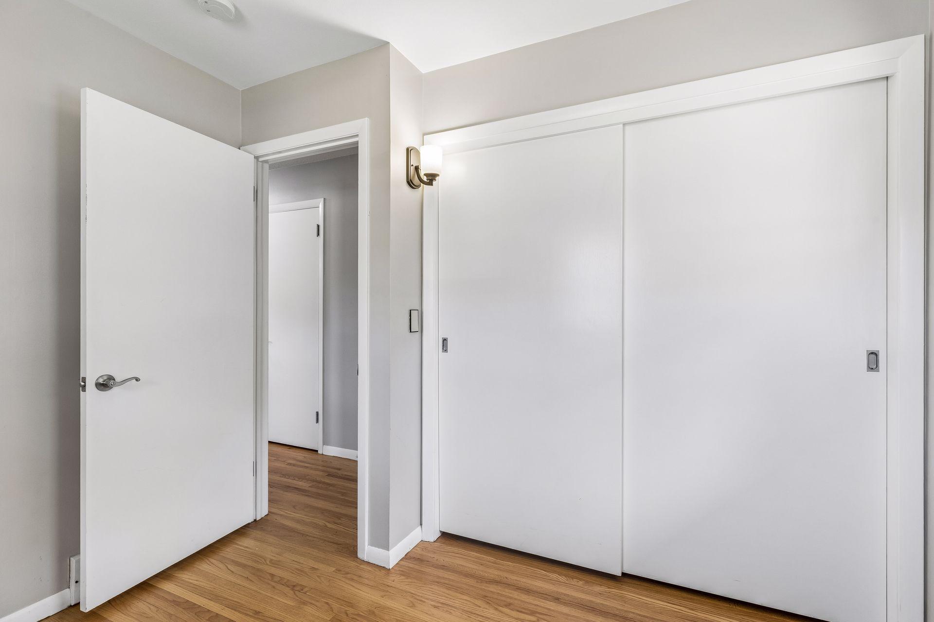 Alternate view of third bedroom, nice closet space