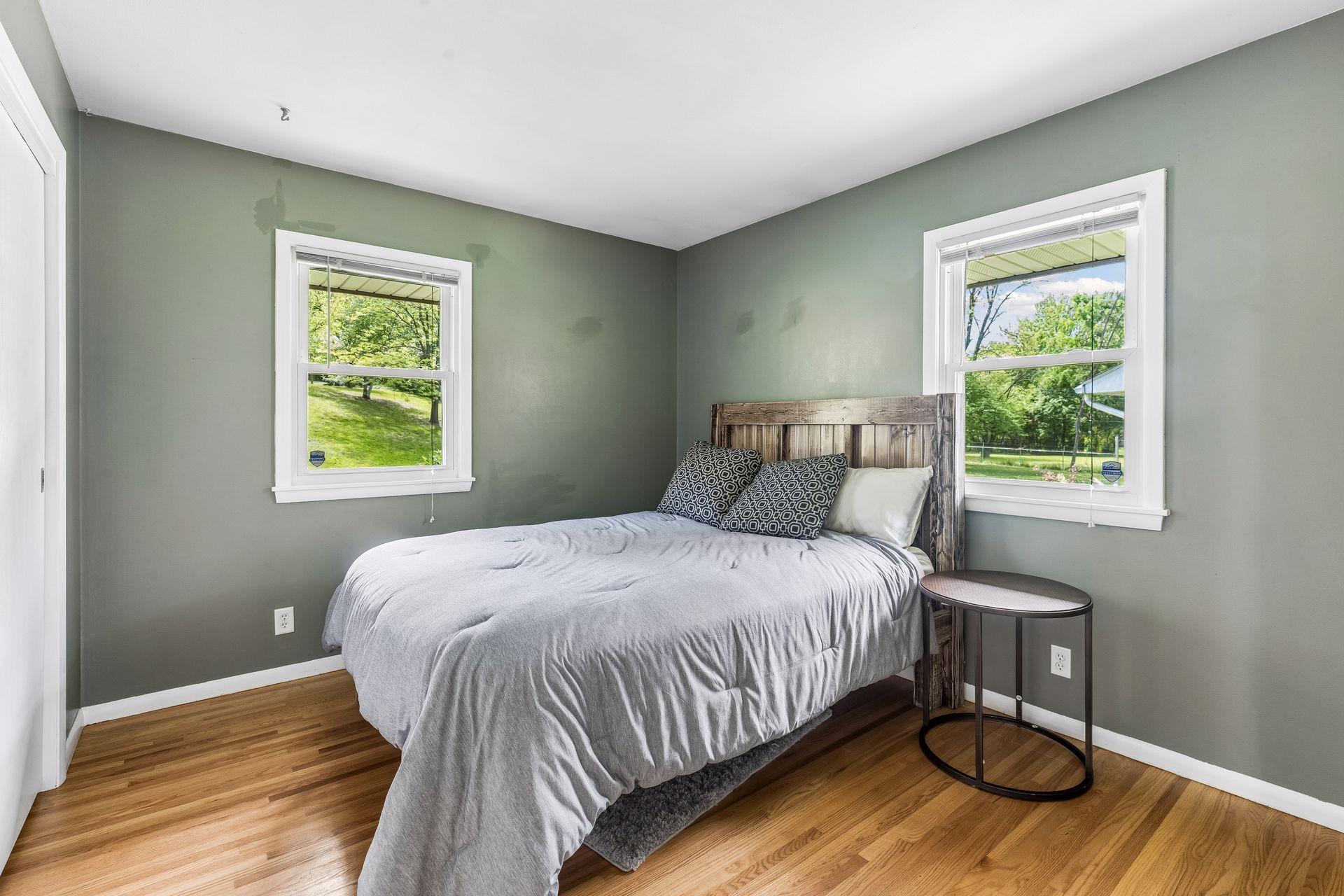 Second of three bedrooms on main level