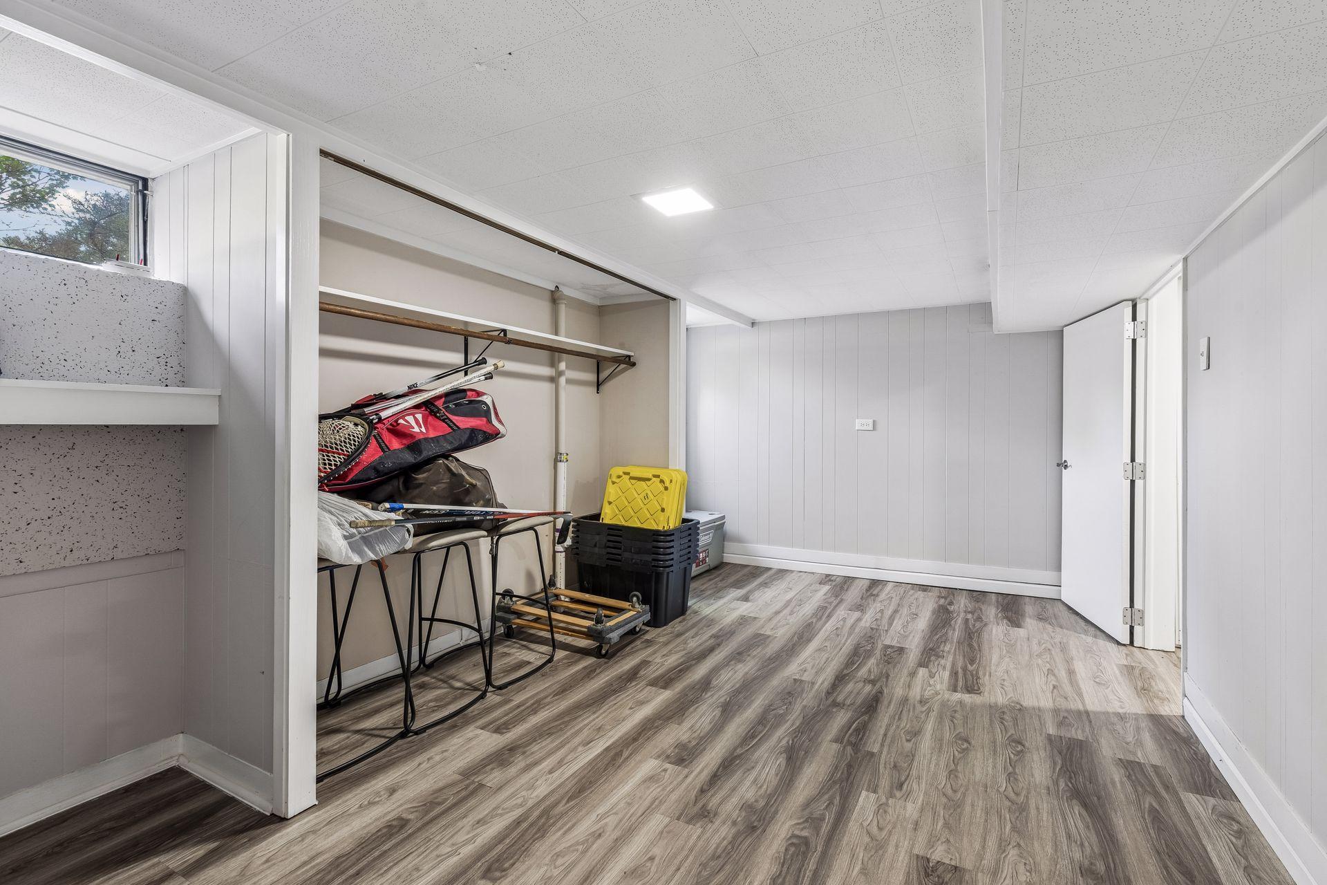 Bedroom in lower level is quite large!