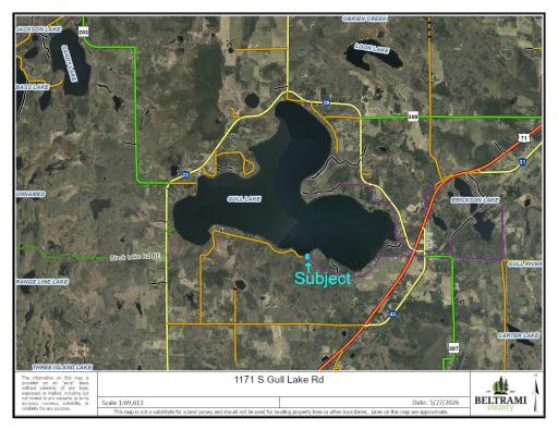 1171 S Gull Lake Road SW, Tenstrike, MN 56683