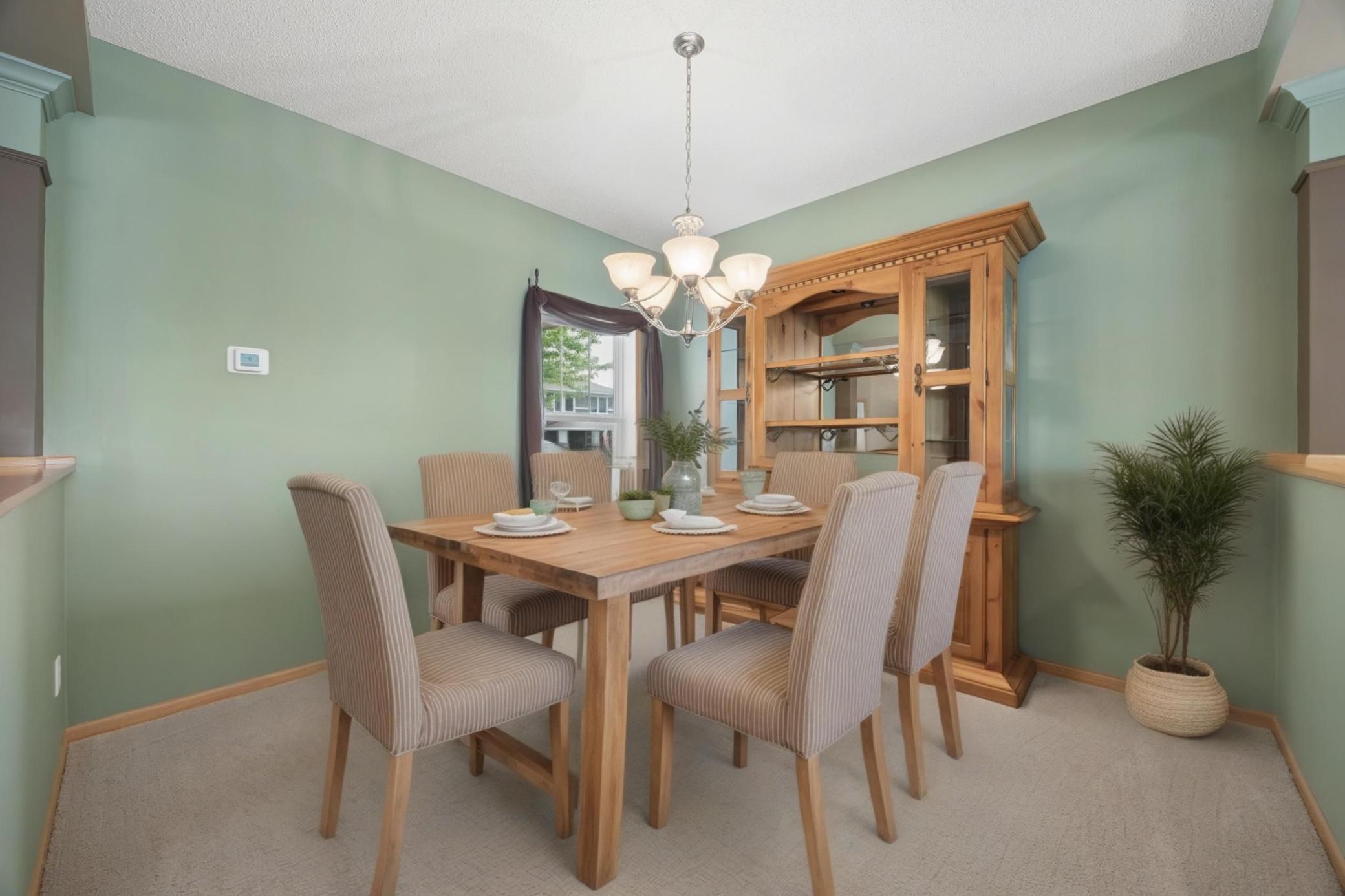 Formal dining room (Shown virtually staged)