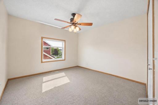 Bedroom #3 (Shown with furnishings virtually removed)