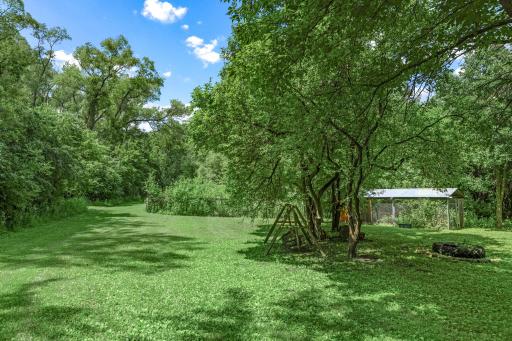 1.24 acres!! Tons of room for kids and pets to run and play!!