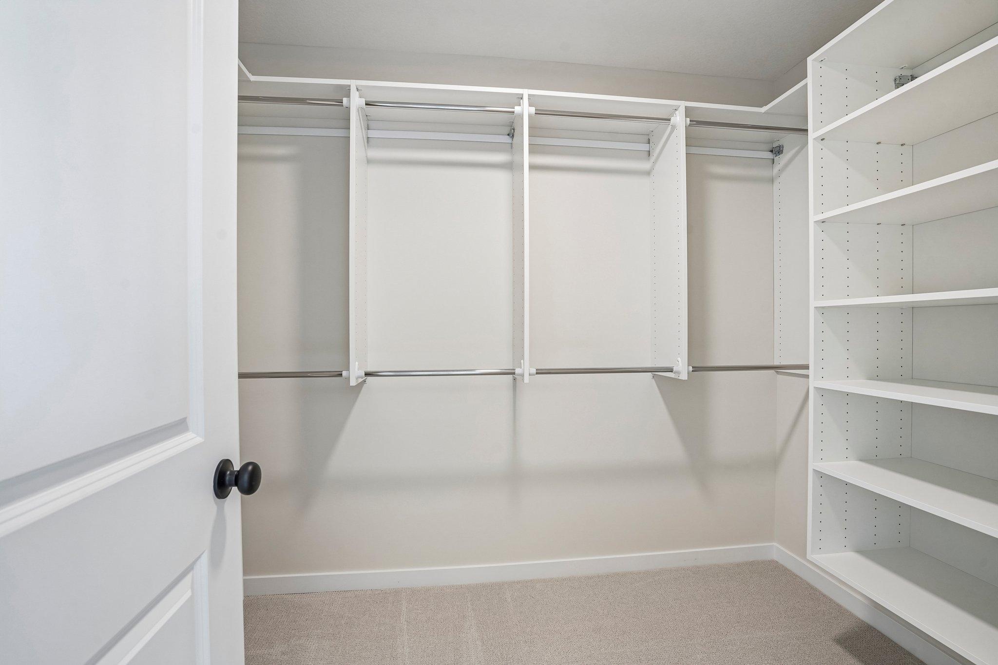 Large walk-in closet
