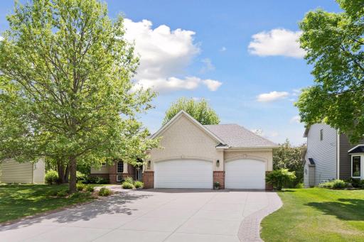 Massive concrete driveway and stamped concrete walkway