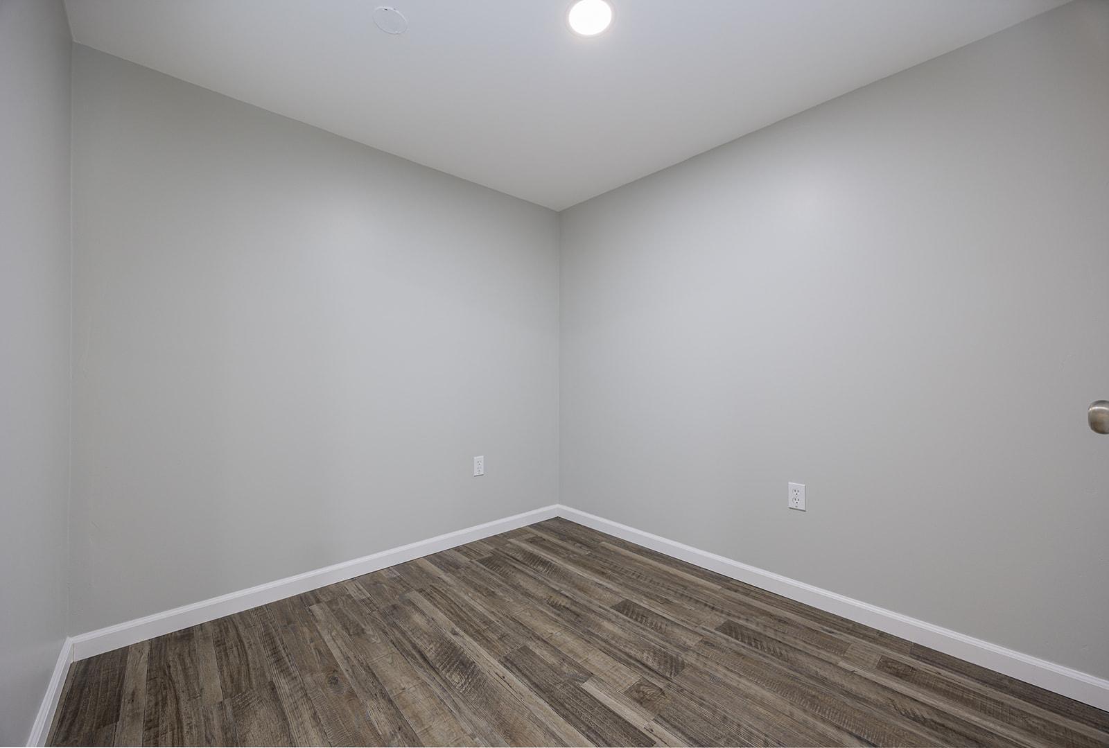 Lower level storage room