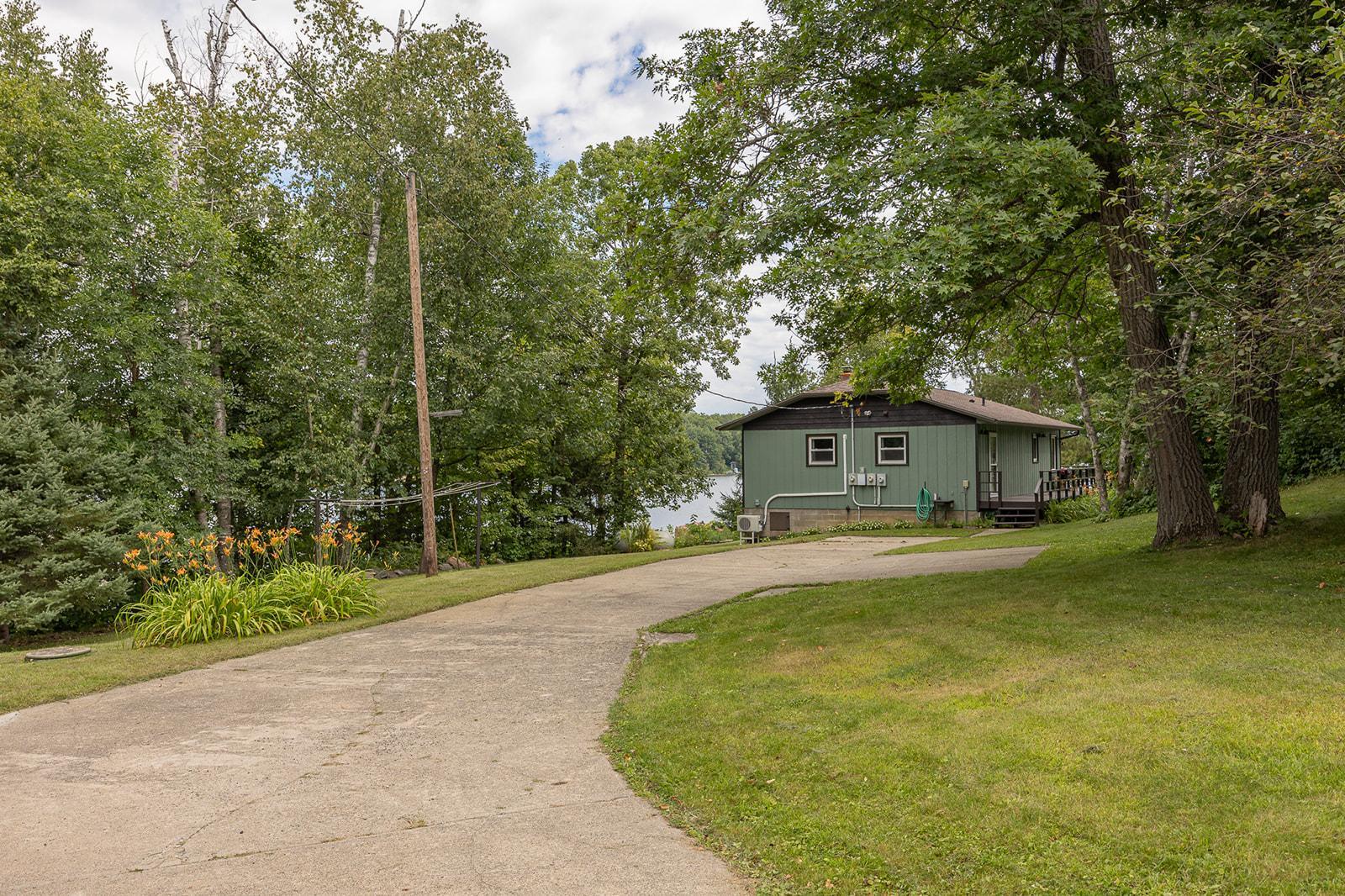 Views of back of home