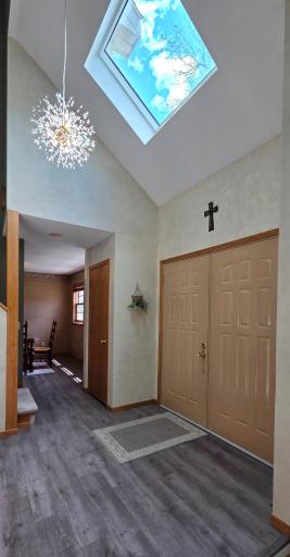 Front double doors