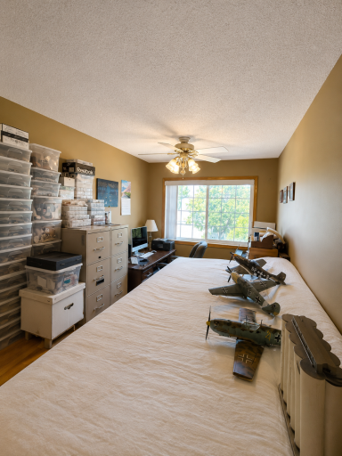 Upper-level loft is so versatile you can add a wall and closet to create a 3rd bedroom or use as an office or playroom!