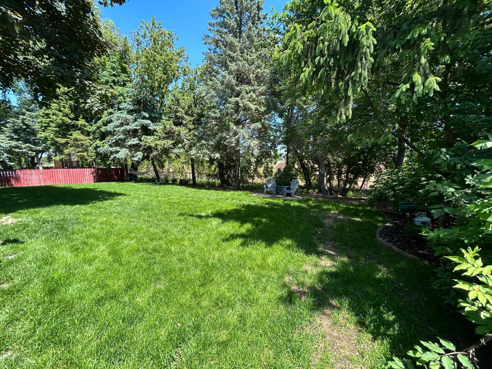 Beautiful backyard!