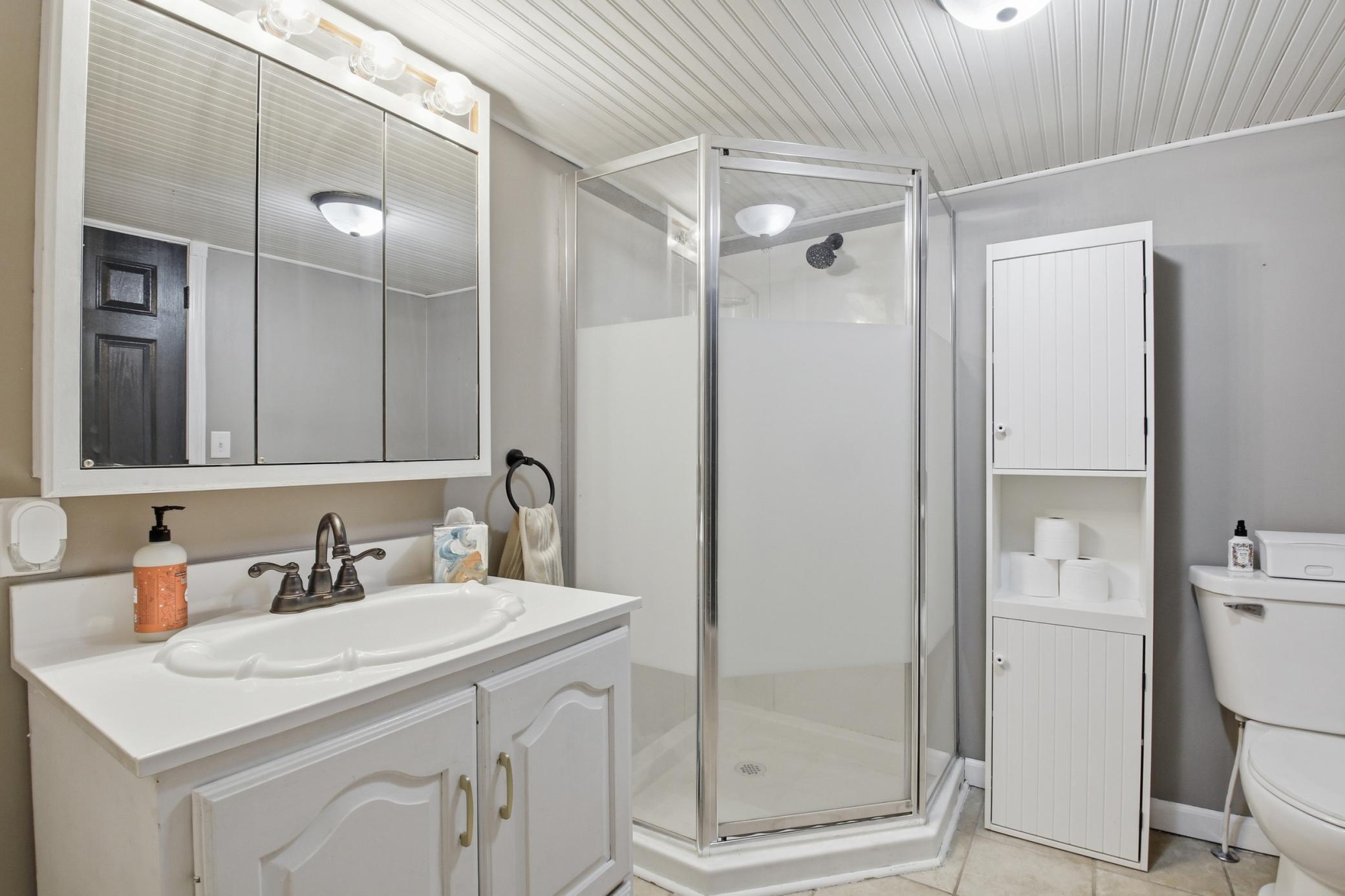 Main floor bathroom