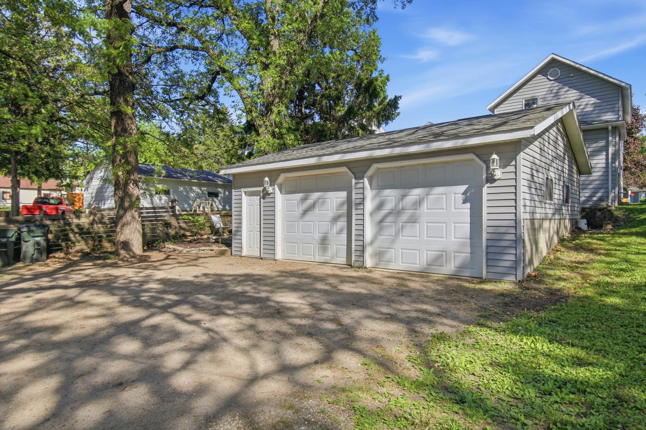 Two stall garage
