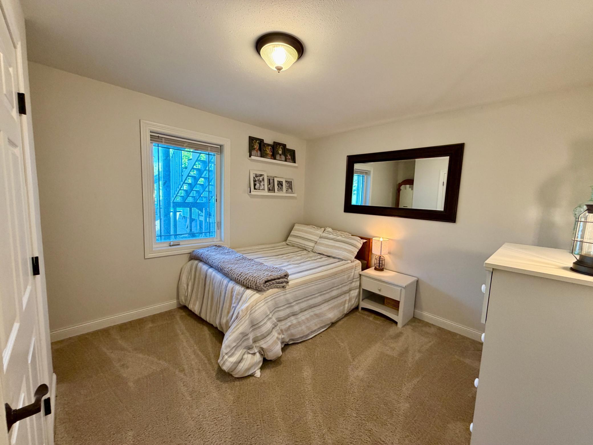 basement bedroom