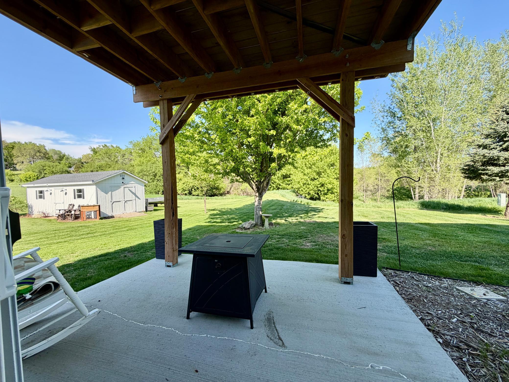 guest house patio