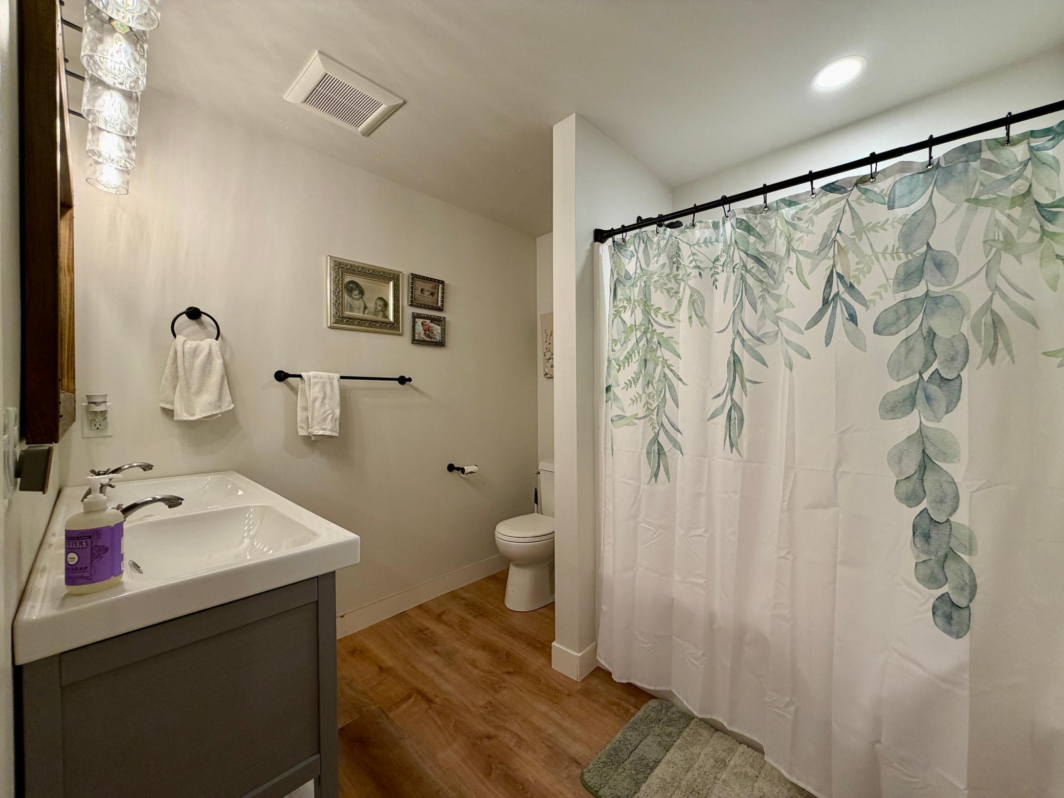 guest house basement bath