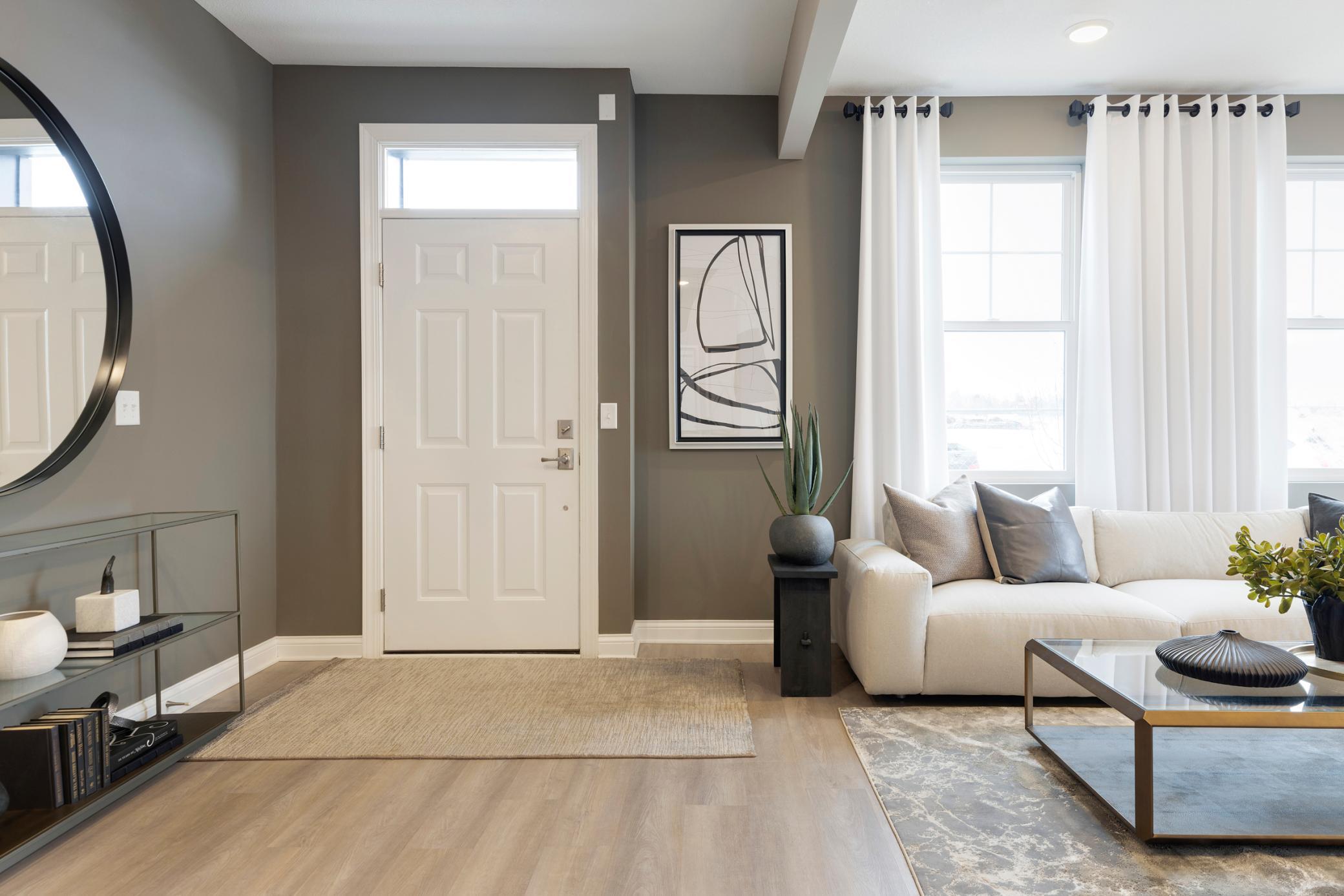 *All furnished photos are of model home of same floor plan. 1st floor Flex Room.