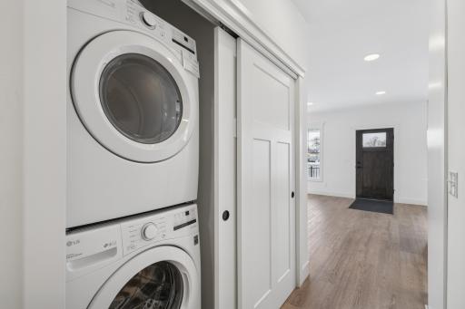 In unit laundry