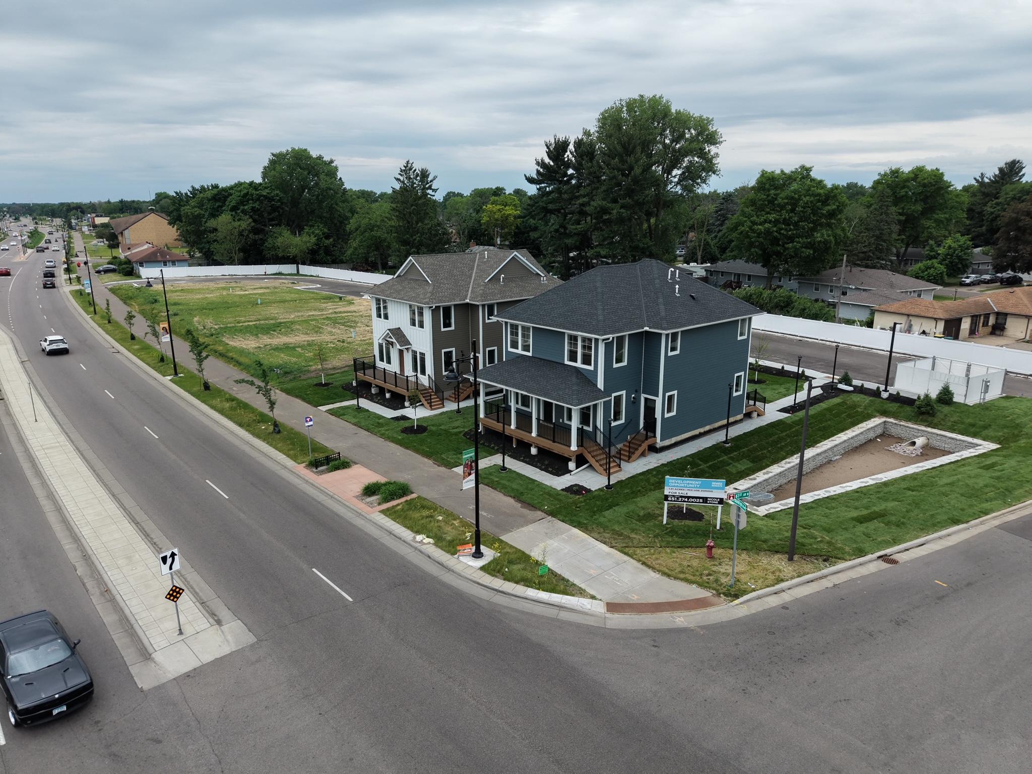 1.5 acres - zoned Neighborhood Mixed Use