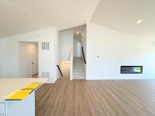 (Photo is of the actual home in progress.)