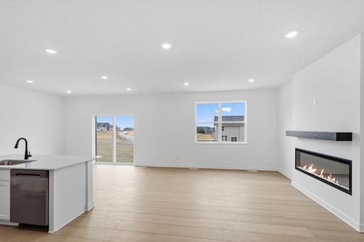 At the heart of the open concept plan is the Great Room, which provides ample space able to accommodate families of any size.