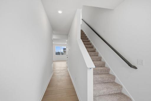 The foyer gives you a preview of all the natural light offered throughout the home
