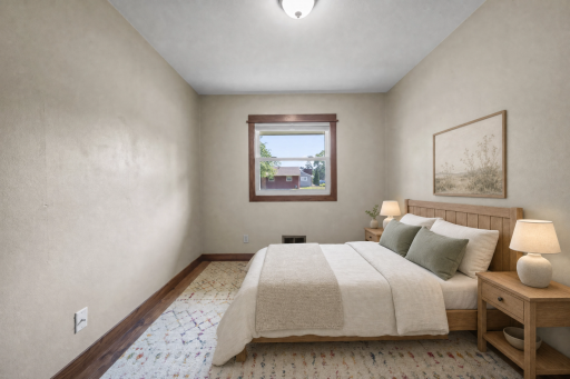 3rd bedroom virtually staged for inspiration