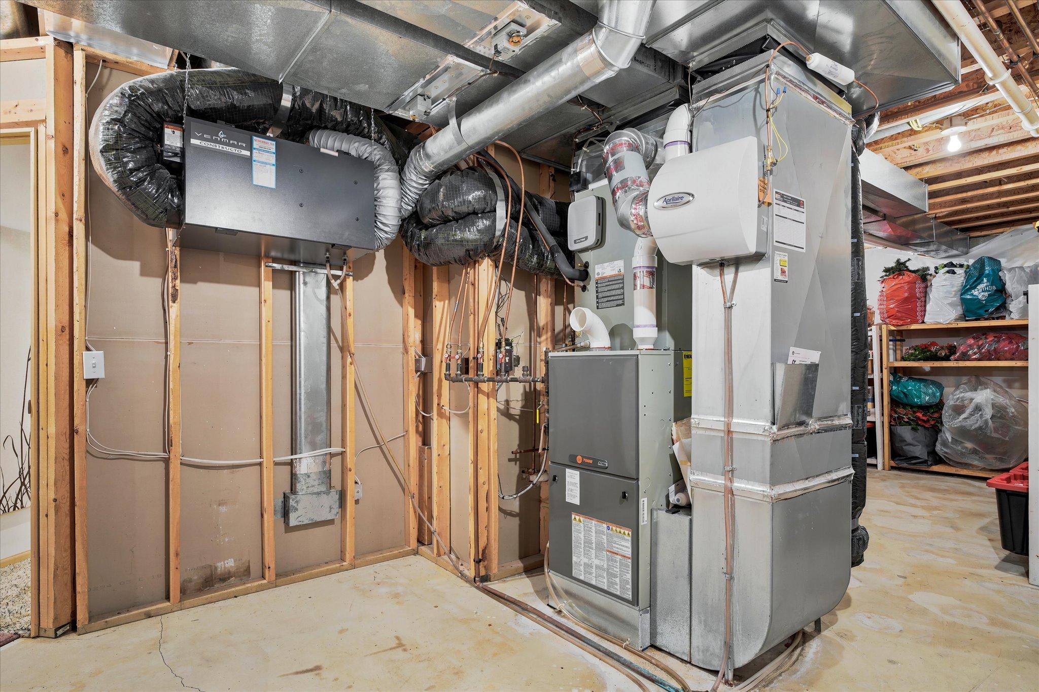 Air Exchanger, Furnace humidifier