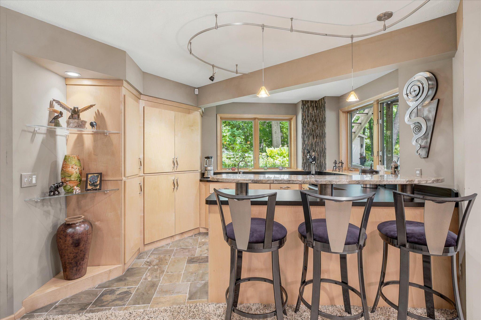 Wet Bar area