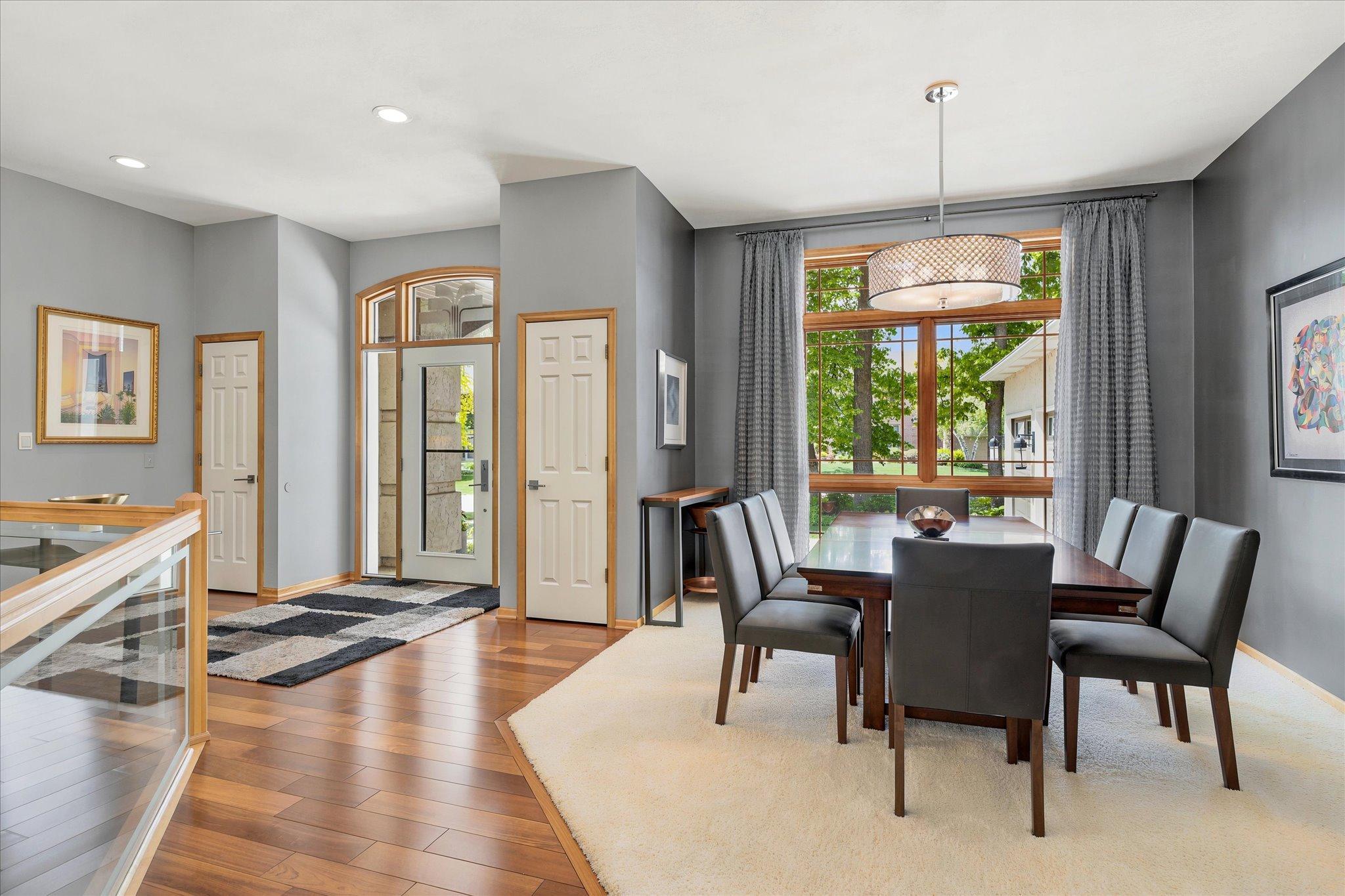 Hardwood floors & 2 Coat closets in Foyer