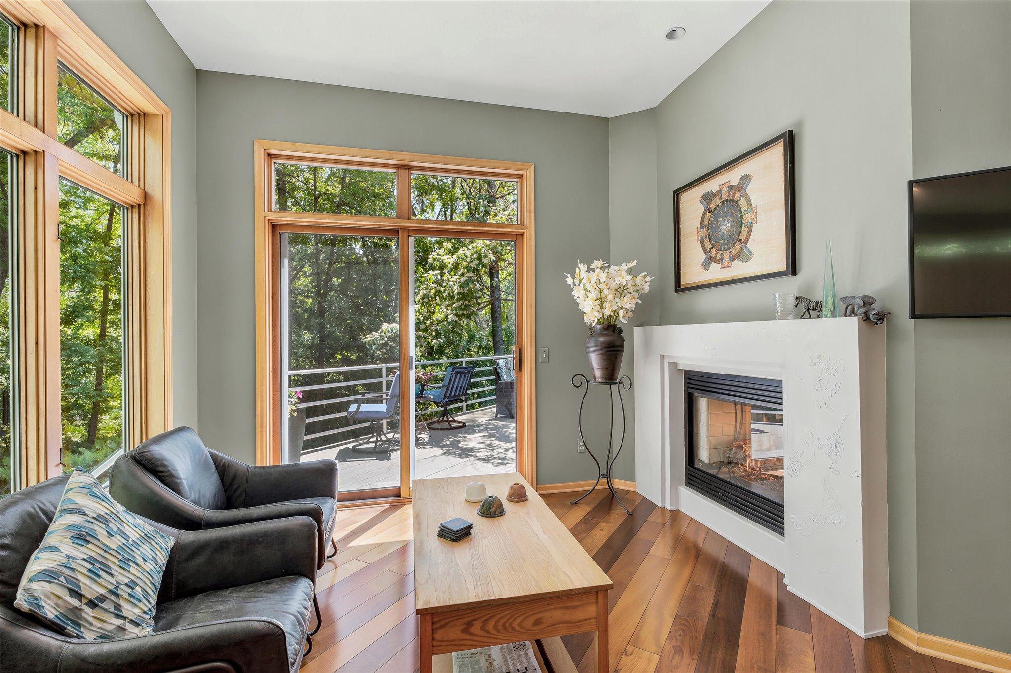 Gas fireplace