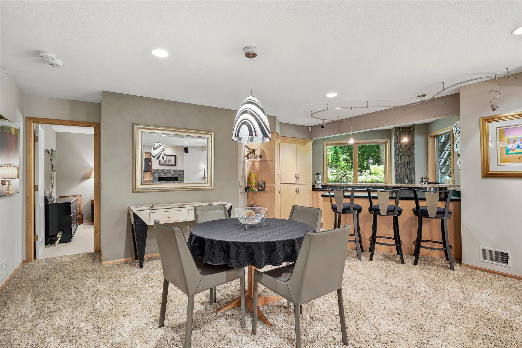 Cards/Dinette area