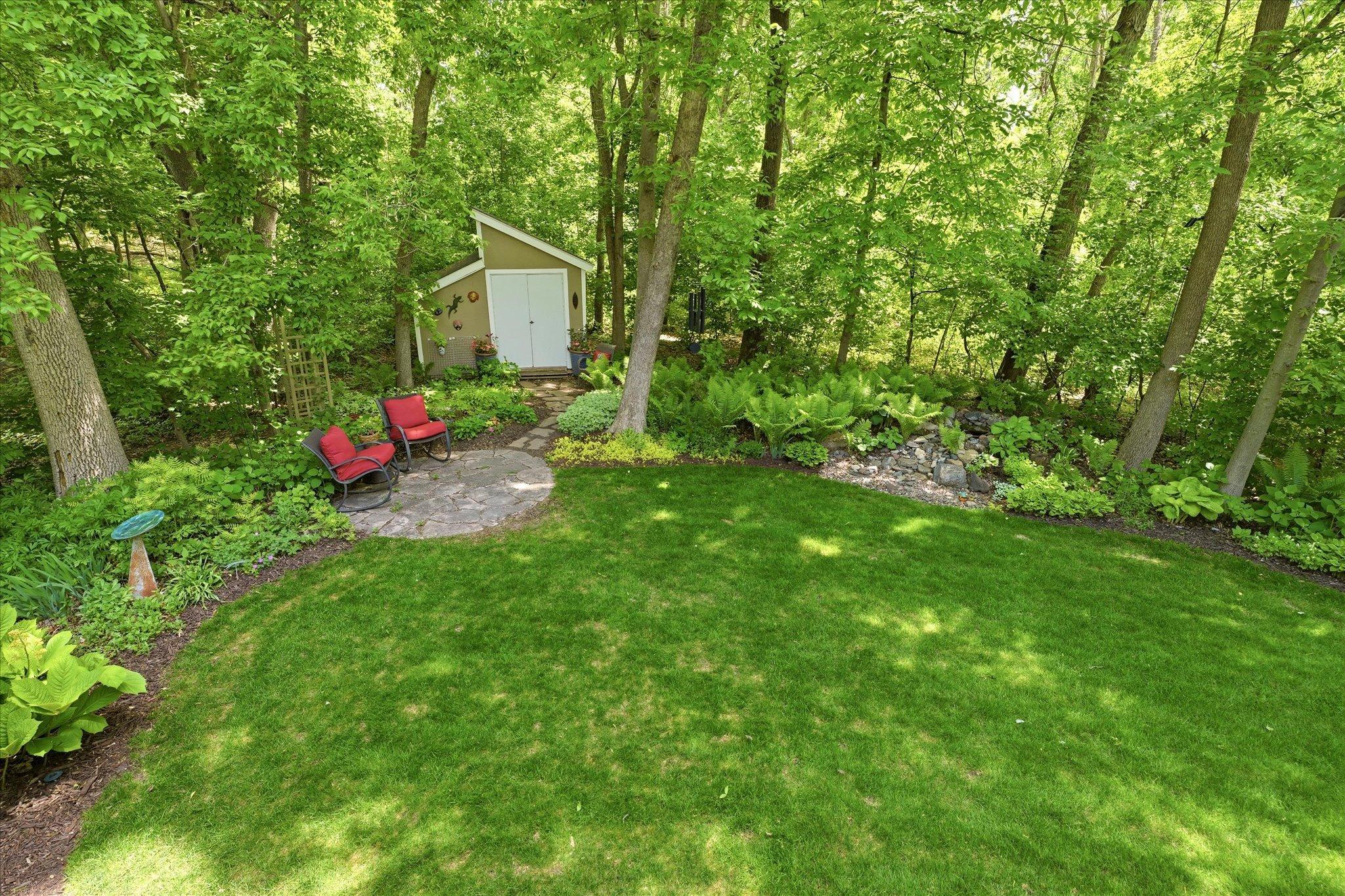 Landscaping has Low Voltage lighting