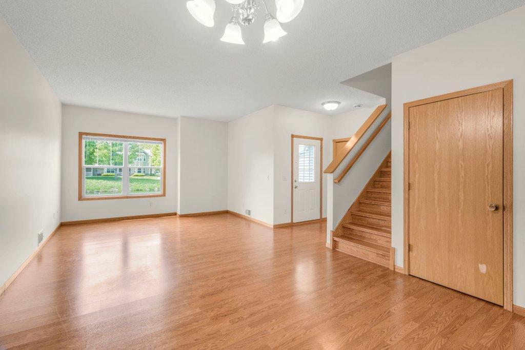 Front Door And Living Room