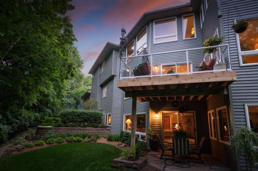 Thoughtfully designed outdoor spaces feel like a private botanical retreat.