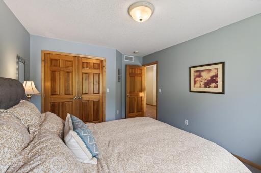 Oversized bedrooms provide comfort and versatility.